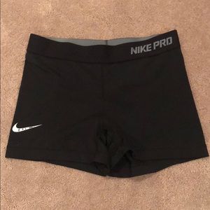 Black nike pro spandex
